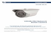 V992B-IR4 Network Bullet Camera - vicon-security.co.uk · V992B-IR4 Network Bullet Camera ... 3.1 Video Stream Types Motion JPEG This format uses standard JPEG images in the video