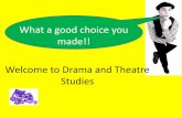 GCE Drama and Theatre Studies - Wales High School | … and Misery of the Third Reich & Brecht (AS & A c1) Rehearse and perform a monologue/duologue for internal assessment Othello