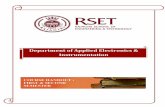 DEPARTMENT OF APPLIED ELECTRONICS & INSTRUMENTATION · DEPARTMENT OF APPLIED ELECTRONICS & INSTRUMENTATION ... Packing factor- Relation between ... R4 Engineering materials –V.