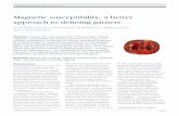 Magnetic susceptibility, a better approach to deﬁ ning …stonegrouplabs.com/magnetics_garnetchemistry.pdf · Magnetic susceptibility, a better approach to deﬁ ning garnets ...