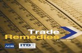 Trade Remedies: A Tool Kit - Asian Development Bank · Provisional Measures 61 Undertakings 62 Imposition and Collection of Anti-dumping Duties 63 Retroactivity 64 Reviews 65 ...
