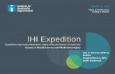 IHI Expedition Expedition Expedition: Improving Medication Safety from the Patient’s Perspective Session 2: Health Literacy and Medication Safety March 12, 2015 These presenters