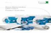 Rossi Motoriduttori Gearmotors Product Overvie Overview.pdf · Rossi Motoriduttori, based in Modena, Italy, is a member of the Habasit Group and an international leader for the design,