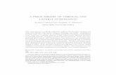 A PRICE THEORY OF VERTICAL AND LATERAL …€¦ ·  · 2014-05-27A PRICE THEORY OF VERTICAL AND LATERAL INTEGRATION ... Ricard Gil, Oliver Hart, Bengt Holmstr om, Kai-Uwe Kuhn, Giovanni