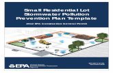 Small Residential Lot Stormwater Pollution … Residential Lot Stormwater Pollution Prevention Plan Template 2012 EPA Construction General Permit Purpose of This Template Introduction