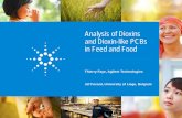Analysis of Dioxins and Dioxin-like PCBs in Feed and Food · Analysis of Dioxins and Dioxin-like PCBs ... EU Commission Documents ... -Trueness for sum ind-PCB @ ML ±30% -Within-lab