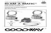 $1.00 TUBE CLEANING MACHINES REAM-A-MATIC2f}4X{2f}PTC... · Underwriters Laboratories Inc.® ® C US OPERATING & MAINTENANCE INSTRUCTIONS ® $1.00 TUBE CLEANING MACHINES REAM-A-MATIC®