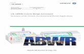 UK ABWR Generic Design Assessment - hitachi …E01]UKABWR-GA91...UK ABWR Generic Design Assessment ... CD Condensate Demineraliser System . ... [Ref-4] Hitachi-GE Nuclear Energy Ltd.,