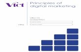 Principles of digital marketing - VTCT · Principles of digital marketing ... identification and retrieval of targeted information b. Explain the advantages and disadvantages of different