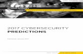 PREDICTIONS - Strategistsgtclawgroup.com/.../2017/...Cybersecurity-Predictions-Final-Report.pdfimpacting international security, politics, economic stability, and transactional crime,
