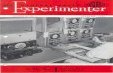 VOLUME!! 31 N10. 7 DECEMBER, 1956 - American Radio … Exp 1956_1… · GENERAL RADIO EXPERIMENTER COVER Testing encapsufoted R-C nelwotks for frequency response ot Phifco Corpora