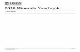 2010 Minerals Yearbook - USGS · 2010 Minerals Yearbook ... Natural gas and oil production and coal and refined ... Prodigy Gold Inc. KnOC Canada Ltd., which was a subsidiary