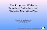 The Proposed Website Template Guidelines and Website ... · Information and Communications Technology Office DEPARTMENT OF SCIENCE AND TECHNOLOGY The Proposed Website Template Guidelines