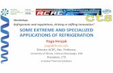 Workshop: Refrigerants and regulations, driving or ... · Pega Hrnjak1/20 SOME EXTREME AND SPECIALIZED APPLICATIONS OF REFRIGERATION Pega Hrnjak ... thermoelectric or similar methods