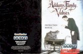 Addams Family Values - Nintendo SNES - Manual - …€¦ · Uncle Fester Gomez's oldest brother, a connoisseur of mayhem and bloodshed, there's nothing he's fonder ofthan a good scab.