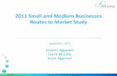 2011 Small and Medium Businesses Routes to Market Study€¦ ·  · 2011-12-102011 Small and Medium Businesses Routes to Market Study September , 2011 ... o Purchase decisions driven