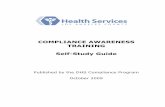 COMPLIANCE AWARENESS TRAINING Self-Study Guide · COMPLIANCE AWARENESS TRAINING Self-Study Guide Published by the DHS Compliance Program ... 401-7025 High Desert Health System Beryl