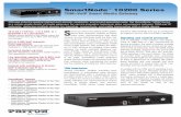 TDM+VoIP Smart Media Gateway - Patton Electronics · TDM+VoIP Smart Media Gateway VoIP 16 to 64 x T1/E1/J1, 1 to 3 DS3, or 1 ... SS7 link redundancy, dual power supply support, field-upgradable