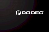 “More than 55 years of - RODEC · The RODEC SM200 & SM300 dominated the pro-audio sales in the early 80 ... The RODEC MX18 SUCCESS ... The MX3000 is the flagship of our new RODEC