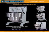 Planetary Mixers - Blakeslee · Blakeslee = More Mixers Choices Get the mixer that is perfect for your applications, with choice of: • Size: 20, 30, 40, ... • Food & Meat Grinder/Chopper