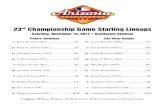 Championship Game Starting Lineups - MLB.commlb.mlb.com/documents/8/8/6/101538886/2014_AFL_Champ...23rd Championship Game Starting Lineups Saturday, November 15, 2014 • Scottsdale