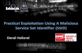Practical Exploitation Using A Malicious Service Set ... Exploitation Using A Malicious Service Set Identifier (SSID) Deral ... White paper: ... // 8) ...