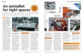 D for tight spaces - Octopus PBO.pdf · yacht’s lazarette? David’s experience with Octopus was excellent. After consulting with ... Octopus have done a good job with their RS