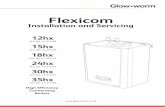 Flexicom - FREE BOILER MANUALS€¦ ·  · 2015-09-29 Flexicom 18hx High Efficiency Condensing Boilers ... Boiler Location, Clearances and ... If the boiler does not resume normal