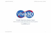 Viva3D Real-time Stereo Vision - ViewPoint 3D Stereo Vision user manual en 2… · Stereo vision and depth Viva3D's stereo image processing module calculates depth from rectified