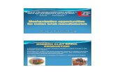 MODERN CLAY BRICK PRODUCTION - …resourceefficientbricks.org/pdf/icmb/Mech.pdf · Nowadays the modern clay brick production process in western countries is an optimal mechanized