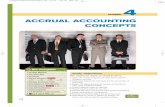ACCRUAL ACCOUNTING CONCEPTS - University of Differentiate between the cash basis and the accrual ... This may or may not be the same period in which the expense ... 166 chapter 4 Accrual