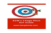 The B2W 1 Page Pitch Guide - Bang2Write like to use the Arial font (this one) ... and love again” – YAWN! ... The B2W 1 Page Pitch Guide.doc Created Date:
