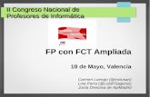 FP con FCT Ampliada - lolap.files.wordpress.com · Serviciosenred 8 3 Sistemasoperativosenred 8 3. Temporalización de contenidos Contenidos, los que corresponden a las enseñanzas