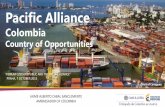 Presentación de PowerPoint · •Bogota –The capital with more than 8 million inhabitants •Barranquilla –New business platform toward the Americas •Cali –Projection of