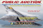 MAJOR DOD & DEFENSE PARTS MANUFACTURER ...stoneauctioneers.com/auctionpages/amc/stone_March22-2.pdf2002 ROMI M20 x 80 CNC Flat Bed Teach Style Lathe, ...