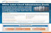 White Label Cloud Infrastructure (IaaS)€¦ ·  · 2017-11-28Windows Server 2012 R2 Hyper-V Virtualization System Center ... (IaaS) Microsoft Licensing. Exchange, Lync, SharePoint,