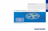 L-force 9400 Servo Drives -   Drives 9400... · PDF fileL Software Manual L-force 9400 Servo Drives 9400 HighLine V01.37 Parameter setting & configuration