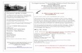 Longswamp Township Historical Society Newsletter February Newsletter...Longswamp Township Historical Society Newsletter February-March 2015 Preserving and sharing the historical past