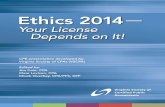 Ethics 2014 - VSCPA · CPE presentation developed by: Virginia Society of CPAs (VSCPA) Edited by: Jim Cole, CPA Clare Levison, CPA Chuck Overbey, CPA/PFS, CFP Ethics 2014—