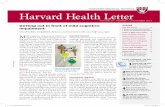 Getting out in front of mild cognitive INSIDE impairment ... aisle must-haves . . 6 ... By mail: Harvard Health Letter 10 Shattuck St., 2nd Floor, Boston, MA 02115 By email: health_letter@hms.harvard.edu