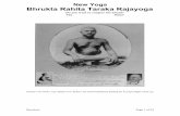 New Yoga Bhrukta Rahita Taraka Rajayoga - Master CVV · Brochure Page 4 of 24 Why the New Yoga? Each human being possess one Kundalini i.e., one Atom/molecule which is responsible