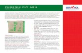 PHOENIX FLY ASH - Salt River Materials Group Fly Ash Tech Sheet2013.pdf · PHOENIX FLY ASH CLASS F POZZOLAN Salt River Materials Group (SRMG) Class F Fly Ash meets all chemical and