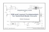 EMI and Layout Fundamentals for Switched-Mode Circuitsece-ecen5797/course_material/layout.pdf · Department of Electrical and Computer Engineering University of Colorado at Boulder