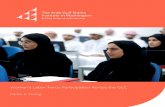 Women’s Labor Force Participation Across the GCC · Women’s Labor Force Participation Across the GCC ... to and opportunities for the economic empowerment and ... and delegitimized