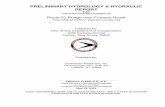 PRELIMINARY HYDROLOGY & HYDRAULIC REPORT · PRELIMINARY HYDROLOGY & HYDRAULIC REPORT . FOR. THE STRUCTURE REPLACEMENT OF . ... Questions regarding this report should be directed to