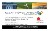 Grid Integration and Plant Control Systems for Utility ... Chadliev Tues... · Grid Integration and Plant Control Systems for Utility-Scale PV Power Plants Vladimir Chadliev, Director