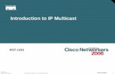 Introduction to IP Multicast · H2 IGMPv3—Joining specific Source(s)