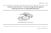 Operational Training Ranges Required Capabilities 3-0C z.pdf · Joint National Training Capability Concept ... zSkill progression training. ... These z. Operational Training Ranges