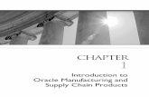 CHAPTER - Amazon Web Services 1: Introduction to Oracle Manufacturing and Supply Chain Products 5 ORACLE Series / Oracle E-Business Suite Manufacturing & Supply Chain Management