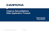 Imperva SecureSphere Web Application Firewall · PDF file© 2013 Imperva, Inc. All rights reserved. Phase II: SecureSphere Stops SQL Injection, XSS 7 Hacker SecureSphere WAF /login.php?ID=5